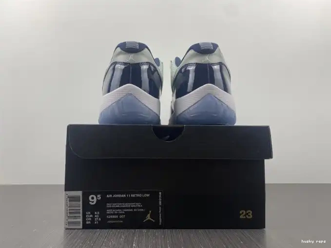 Cheap Husky Retro 528895-007 Low Jordan 11 Air Georgetown 0510